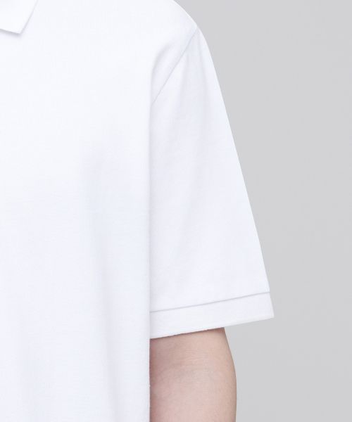 Details for MUSINSA STANDARD Basic Pique Polo Shirt [White] MMJTP6Z02-WH