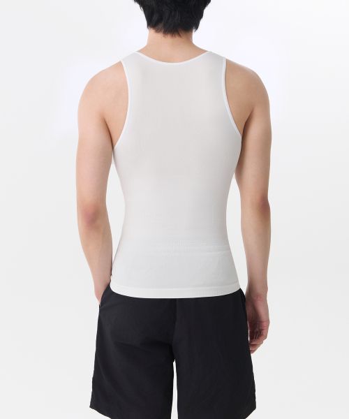 Order MUSINSA STANDARD Body Shaper Tank Top [White] MMEUT5D07-WH