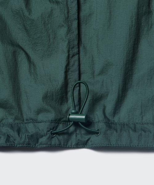Details for MUSINSA STANDARD City Leisure Lightweight Packable Windbreaker Jacket [Hunter Green] MMDJJ5Z81-TG