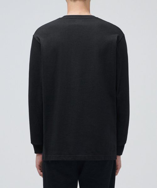 Sizing Musinsa Standard Crewneck Long Sleeve T-Shirt [Black] MM0TLAZ08-BK