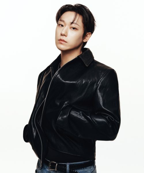 MUSINSA STANDARD Crinkled Synthetic Leather Single Jacket [Black] MMFLJ1B03-BK