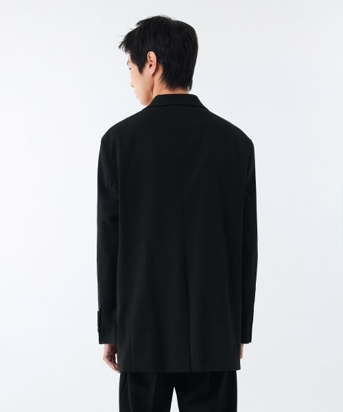 Purchase MUSINSA STANDARD 爸爸风宽松款西装外套 [黑色] MMAJK9Z01-BK
