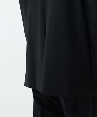 Blazer Oversized Negro MUSINSA STANDARD Daddy Shoulder MMAJK9Z01-BK 2