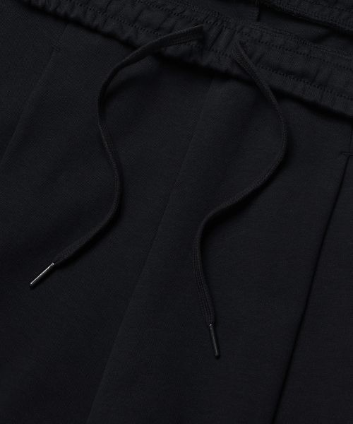 Lookbook MUSINSA STANDARD Double Knit Two Tuck Wide Lounge Sweatpants [Black] MMBPKAZ13-BK