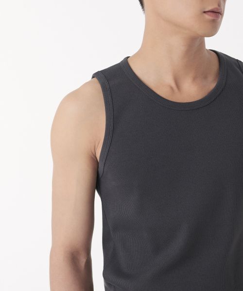 Purchase MUSINSA STANDARD Essential Tank Top [Dark Grey] MMDTE7Z01-DG