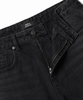 ムシンサスタンダード エクストラワイドデニムパンツ(ウォッシュドブラック) MMCNP0Z18-WC Shop ムシンサスタンダード エクストラワイドデニムパンツ(ウォッシュドブラック) MMCNP0Z18-WC