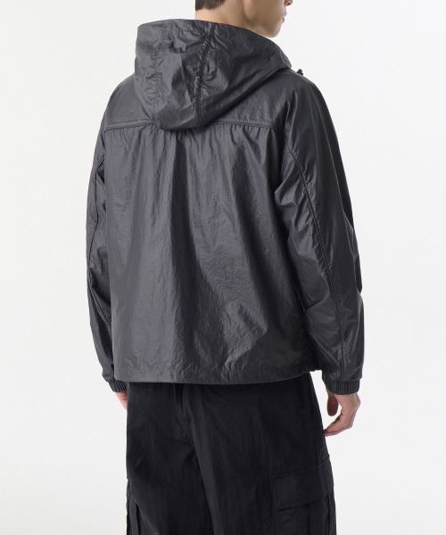 Order MUSINSA STANDARD Glossy Crease Windbreaker Jacket [Gray] MMEJJ2Z12-GR