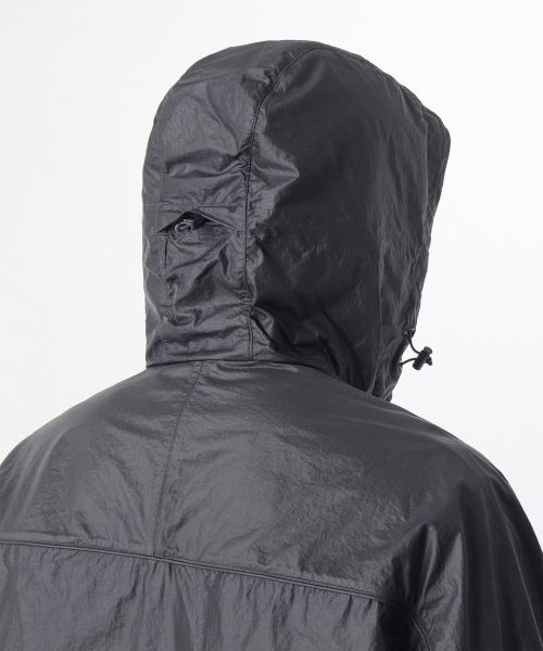 Shop MUSINSA STANDARD Glossy Crease Windbreaker Jacket [Gray] MMEJJ2Z12-GR