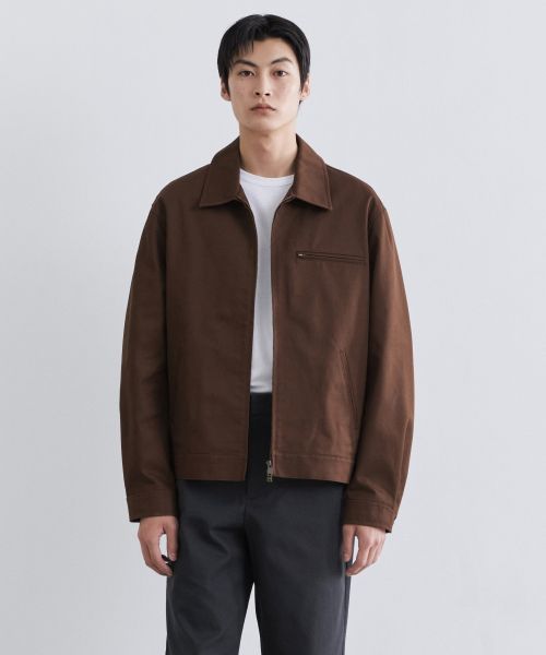 Musinsa Standard Heavyweight CP Work Jacket [Baroque Brown] MMDJJ3Z13-QB