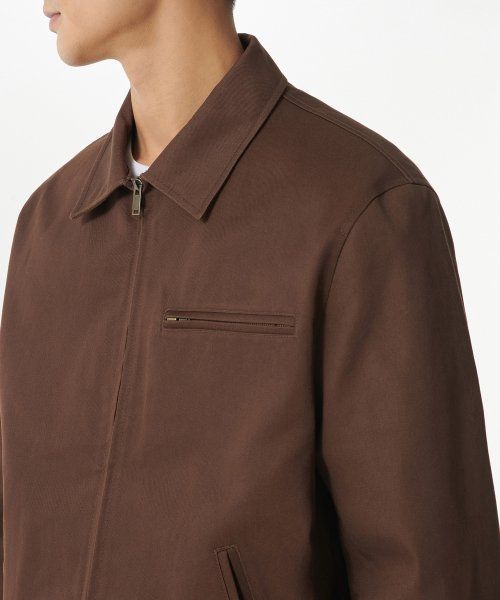Shop MUSINSA STANDARD 重磅 CP 工裝外套【巴洛克棕】 MMDJJ3Z13-QB