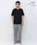 Order MUSINSA STANDARD Kaos Layer Crew Neck Hitam - Panjang Regular MMATS4Z03-BK