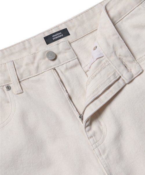 Details for MUSINSA STANDARD 寬鬆直筒牛仔褲［奶油白］ MMCNP0Z19-CR