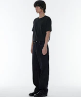 Lookbook MUSINSA STANDARD 寬鬆直筒牛仔褲【深靛藍】 MMCNP0Z19-DI