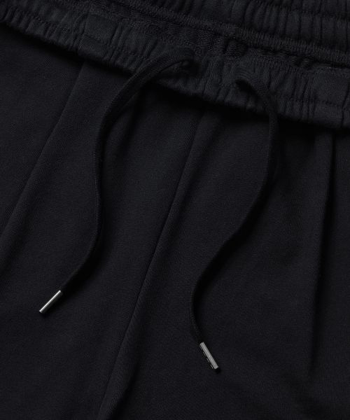 Shop Musinsa Standard One Tuck Wide Lounge Sweatpants [Black] MMBPKAZ03-BK