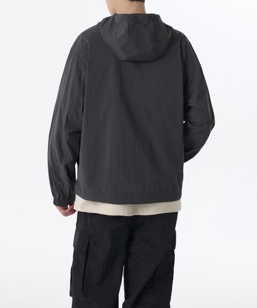 Order Musinsa Standard Out Pocket Windbreaker Jacket [Gray] MMEJJ2Z02-GR