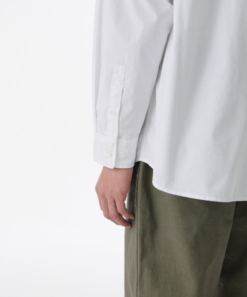 Purchase Musinsa Standard Oversized Washed Poplin Shirt [White] MMDSLAZ02-WH