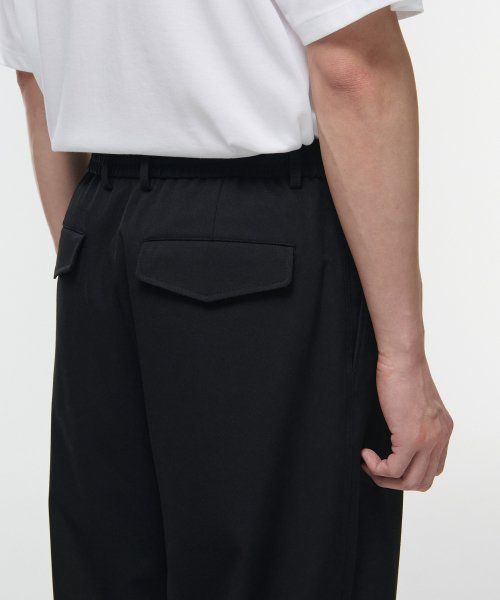 Sizing Musinsa Standard Parachute Banding Slacks [Black] MMCPLAZ20-BK