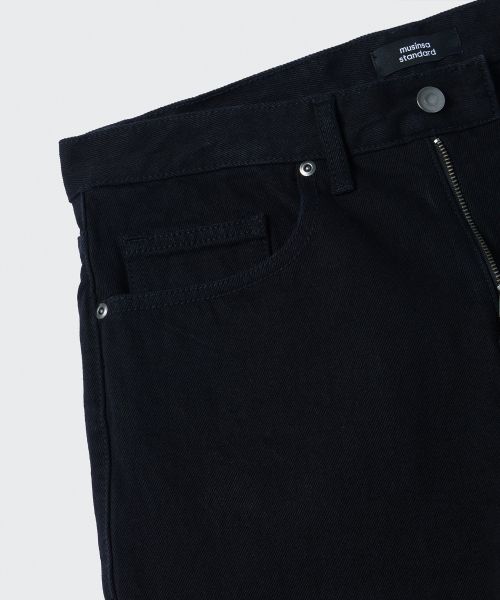 Details for MUSINSA STANDARD 標準版型牛仔褲［黑色］ MMJNP0Z02-BK