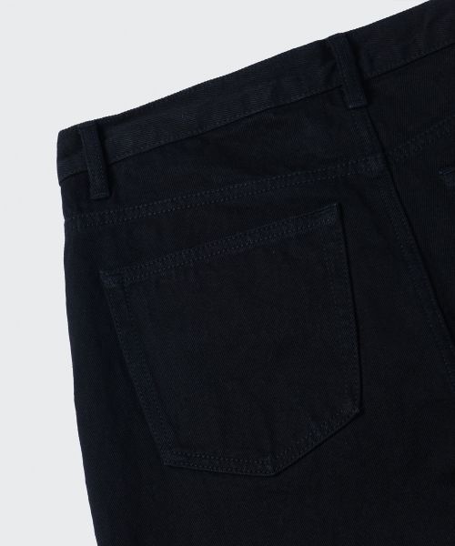 Sizing MUSINSA STANDARD 標準版型牛仔褲［黑色］ MMJNP0Z02-BK