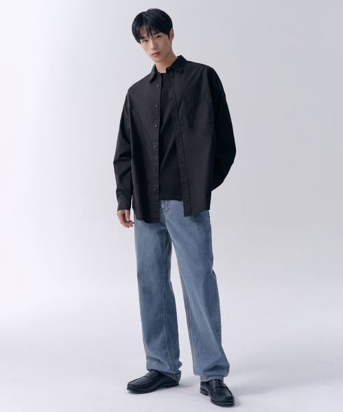 Musinsa Standard Regular Fit Denim Pants [Light Indigo] MMJNP0Z02-LI