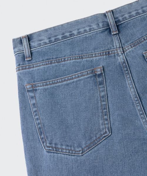 Sizing MUSINSA STANDARD 標準版型牛仔褲【淺靛藍】 MMJNP0Z02-LI