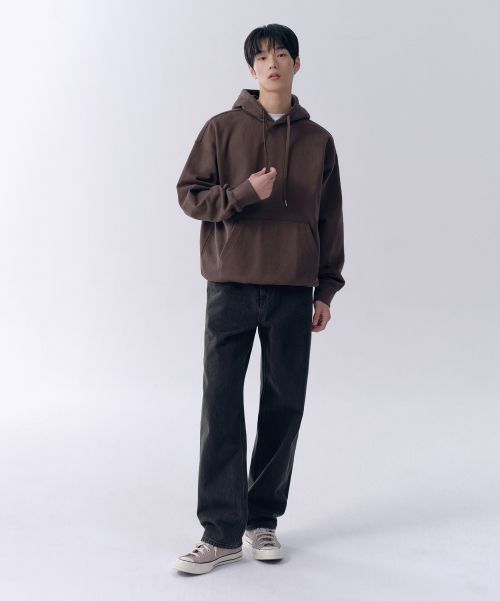 Musinsa Standard Regular Fit Denim Pants [Washed Black] MMJNP0Z02-WC