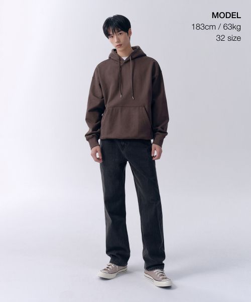 Order MUSINSA STANDARD 標準版型水洗黑牛仔褲 MMJNP0Z02-WC