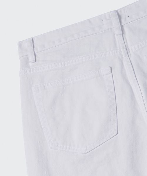 Sizing MUSINSA STANDARD 常規版型白色牛仔褲 MMJNP0Z02-WH