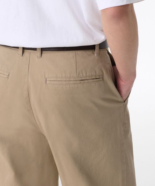 Purchase Musinsa Standard Regular Fit Hidden Banding Chino Pants [Beige] MMEPC3Z02-BE