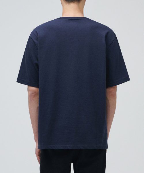 Order MUSINSA STANDARD Relax Fit Crew Neck T-Shirt [Navy] MM0TS4Z05-NA