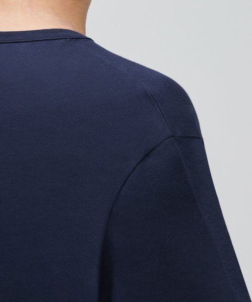 Purchase MUSINSA STANDARD Relax Fit Crew Neck T-Shirt [Navy] MM0TS4Z05-NA