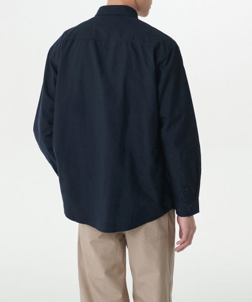 Order Musinsa Standard Relaxed Fit Oxford Shirt [Navy] MM0SL4Z04-NA