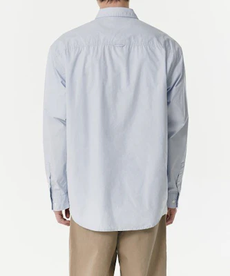 MUSINSA STANDARD リラックスフィット ウォッシュドポプリンシャツ スカイブルー MMDSL4Z02-SB Lookbook MUSINSA STANDARD リラックスフィット ウォッシュドポプリンシャツ スカイブルー MMDSL4Z02-SB