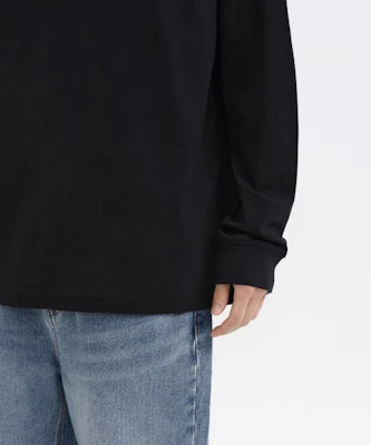 Camiseta Henley de manga larga con puños acanalados Musinsa Standard negra MMETL5B03-BK Purchase Camiseta Henley de manga larga con puños acanalados Musinsa Standard negra MMETL5B03-BK