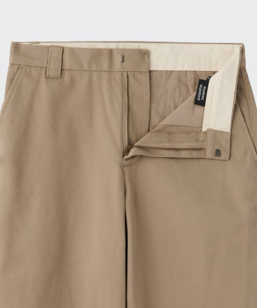 Lookbook Musinsa Standard Solid CP Wide Chino Pants [Beige] MMDPC2Z09-BE