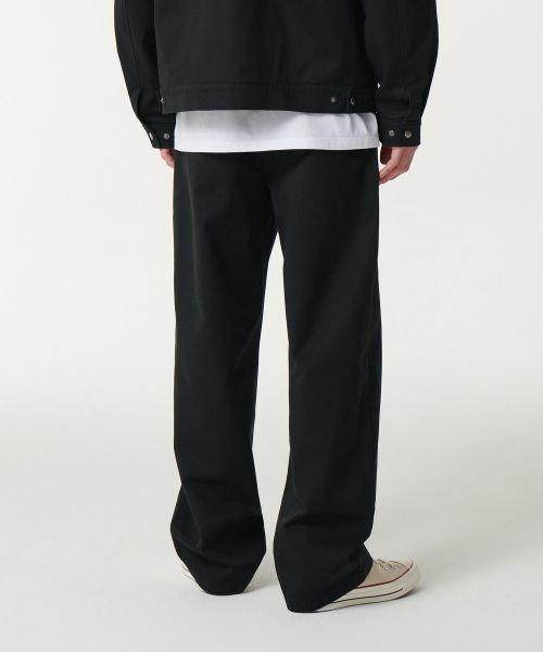 Order Musinsa Standard Solid CP Wide Chino Pants [Black] MMDPC2Z09-BK