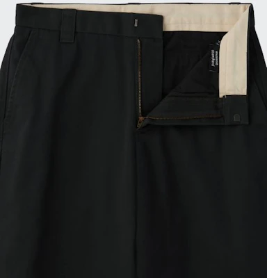 Musinsa Standard 纯色 CP 宽腿斜纹棉布裤(黑色) MMDPC2Z09-BK Lookbook Musinsa Standard 纯色 CP 宽腿斜纹棉布裤(黑色) MMDPC2Z09-BK