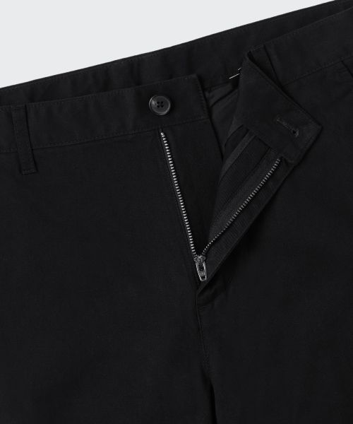 Shop Musinsa Standard Straight Chino Pants [Black] MMEPC1B20-BK