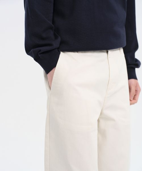 Purchase Musinsa Standard Straight Chino Pants [Cream] MMEPC1B20-CR