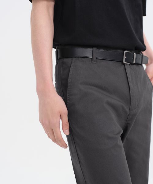 Purchase Musinsa Standard Straight Chino Pants [Dark Gray] MMEPC1B20-DG