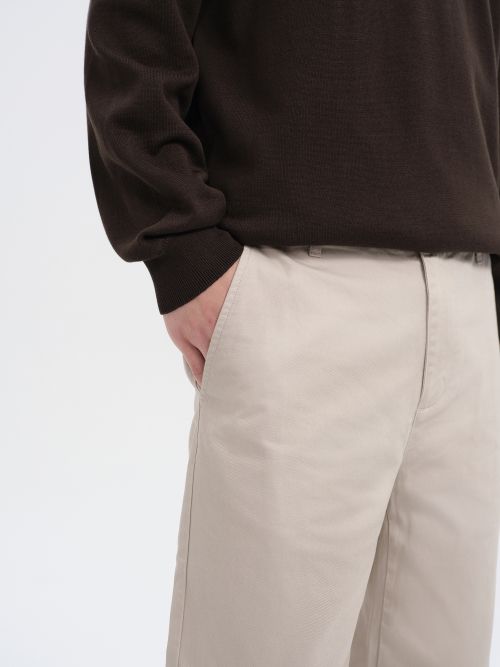 Purchase Musinsa Standard Straight Chino Pants [Light Beige] MMEPC1B20-LB