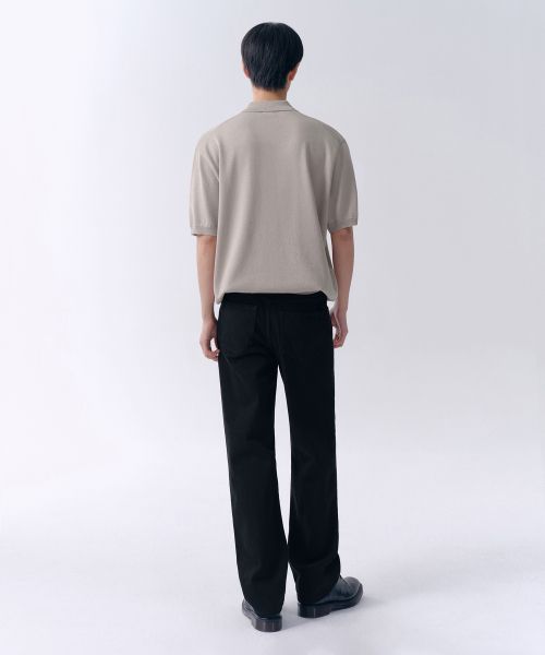 Shop Musinsa Standard 直筒丹寧褲 [黑色] MMANP0Z05-BK