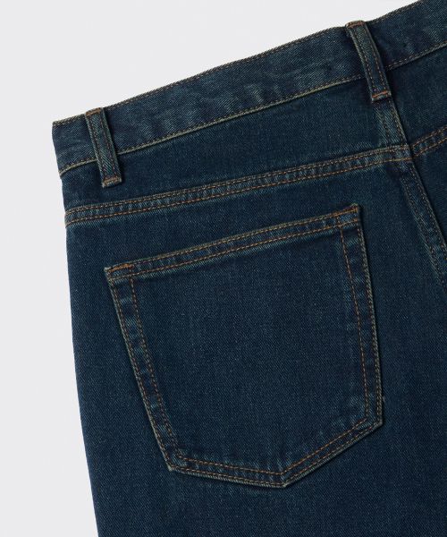 Sizing MUSINSA STANDARD 直筒牛仔褲【深藍】 MMANP0Z05-DU