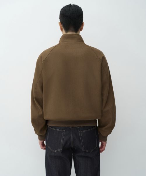 Purchase MUSINSA STANDARD 合成麂皮哈靈頓外套［淺棕色］ MMFLJ9B05-LR