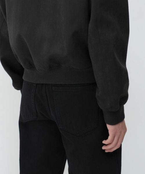 Sizing MUSINSA STANDARD 人造麂皮哈靈頓外套［黑色］ MMFLJ9B05-BK