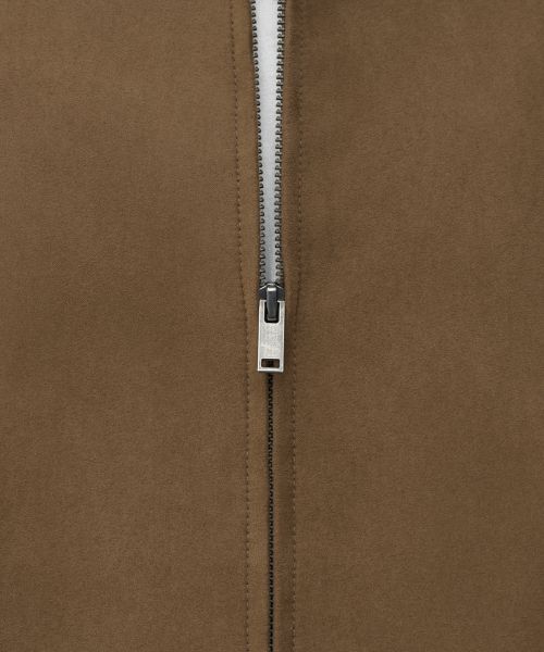Sizing MUSINSA STANDARD 合成麂皮哈靈頓外套［淺棕色］ MMFLJ9B05-LR