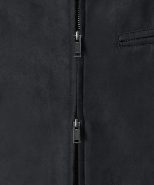Sizing MUSINSA STANDARD 仿麂皮工裝外套 [深灰色] MMELJ3Z06-DG