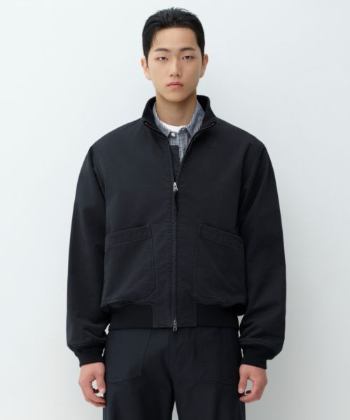 Musinsa Standard US Army Tanker Jacket [Navy] MMFJJ2E10-NA