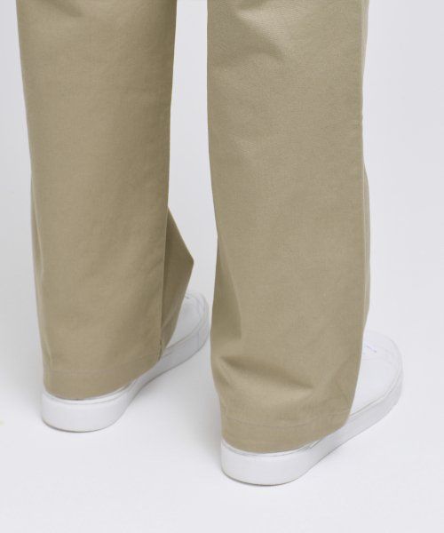 Sizing MUSINSA STANDARD Seluar Chino Lebar [Beige] MM0PC9Z04-BE