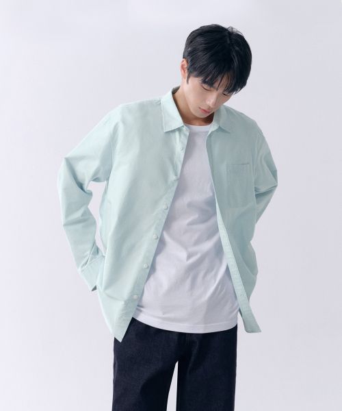 Lookbook MUSINSA STANDARD 寬版牛仔褲［深靛藍］ MMJNP0Z06-DI